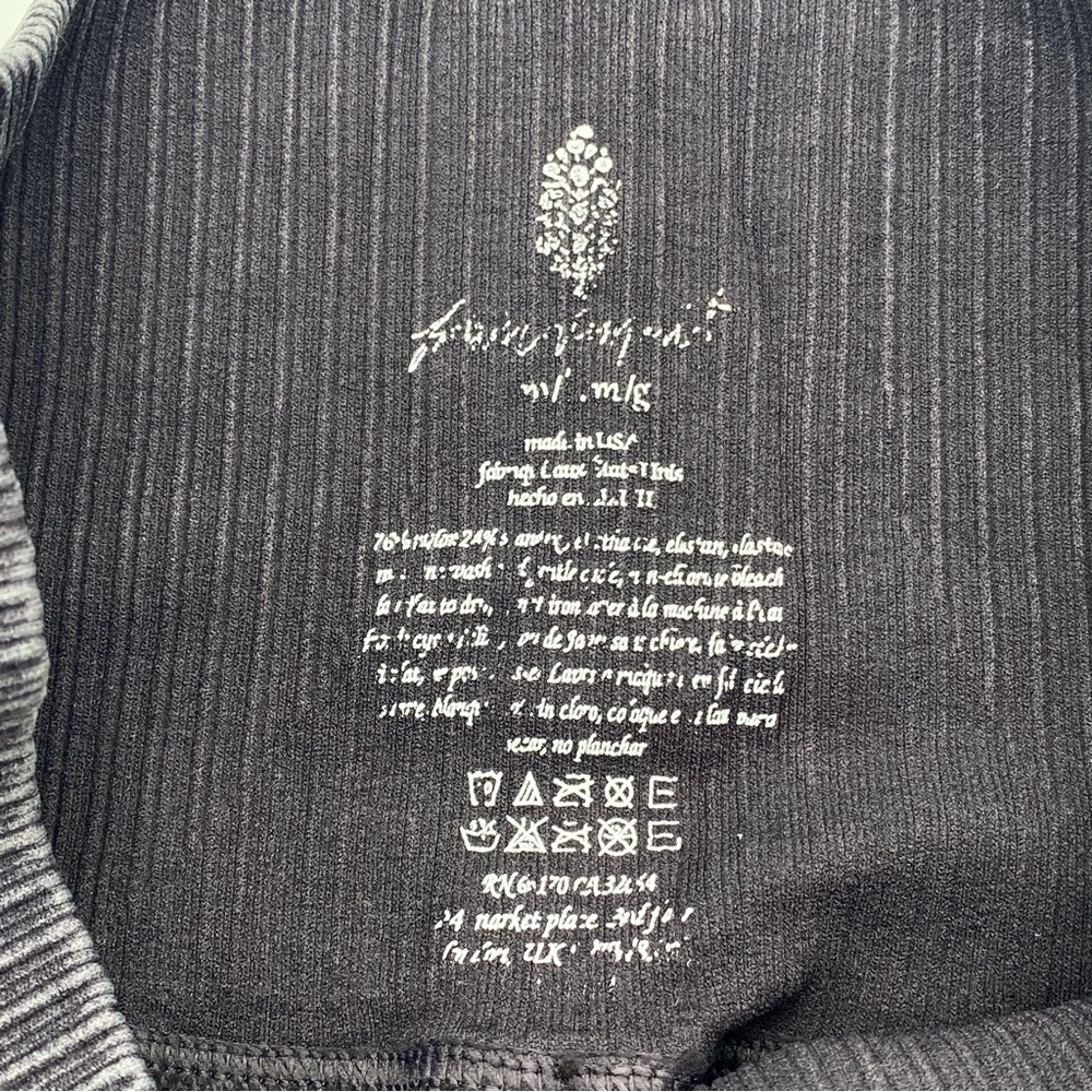 NEW Free People High-Rise 7/8 Length Good Karma Leggings, M/LG - Picture 12 of 14